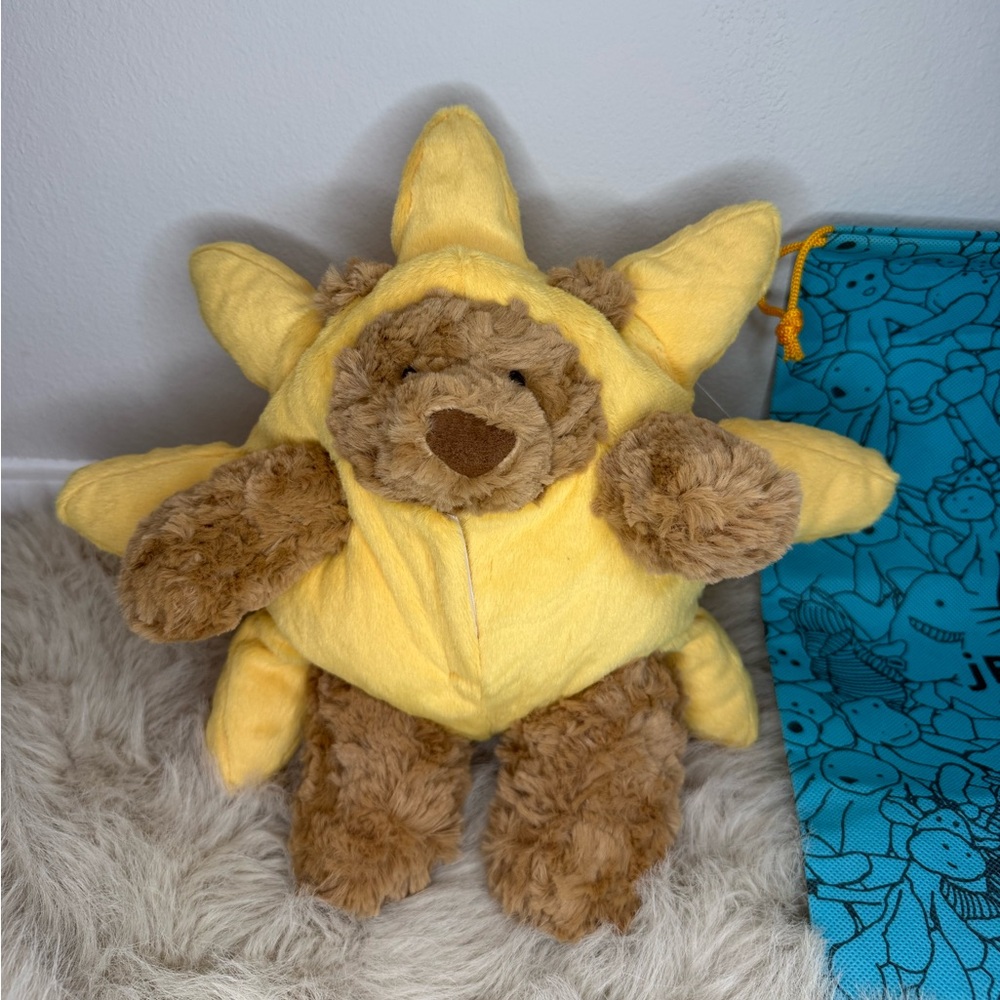 Jellycat Limited Edition Bartholomew Bear Sunshine Sun Set Plush Doll 26cm